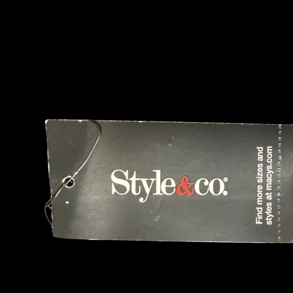 Style & Co. Carolyn Denim Clutch Handbag, brand new with tags - Picture 2 of 3